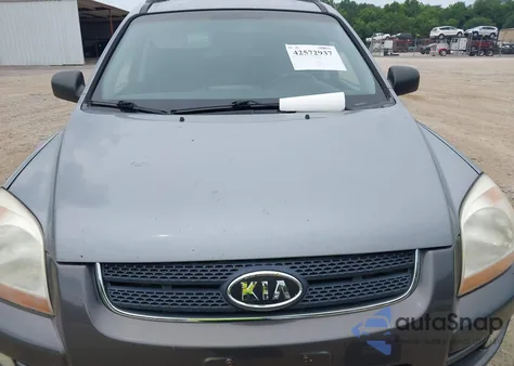 2007 Kia Sportage Lx V6 from USA, damaged, VIN KNDJE723677346688